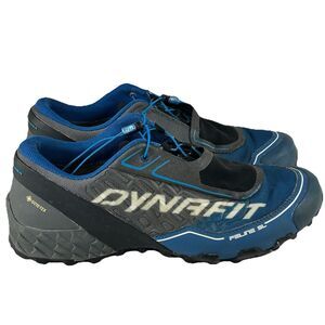 Dynafit Feline SL GTX Shoes Men Size 11 Carbon Frost Trail Running Gore Tex Blue